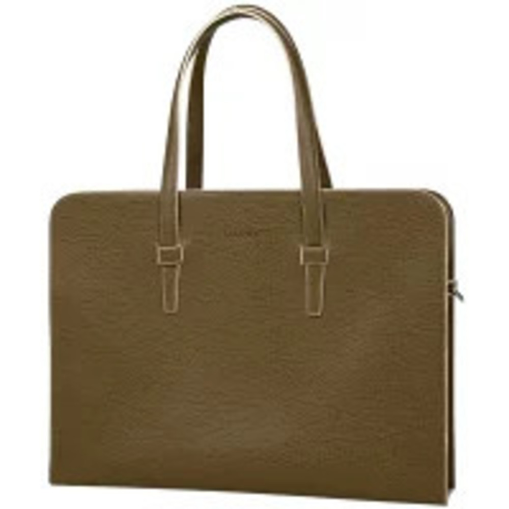 Loewe 2way Shoulder Bag leather Khaki Brown Green